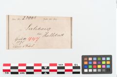 Etiketten zu Bronzebrillenfibel (NHMW-PRAE-025001)